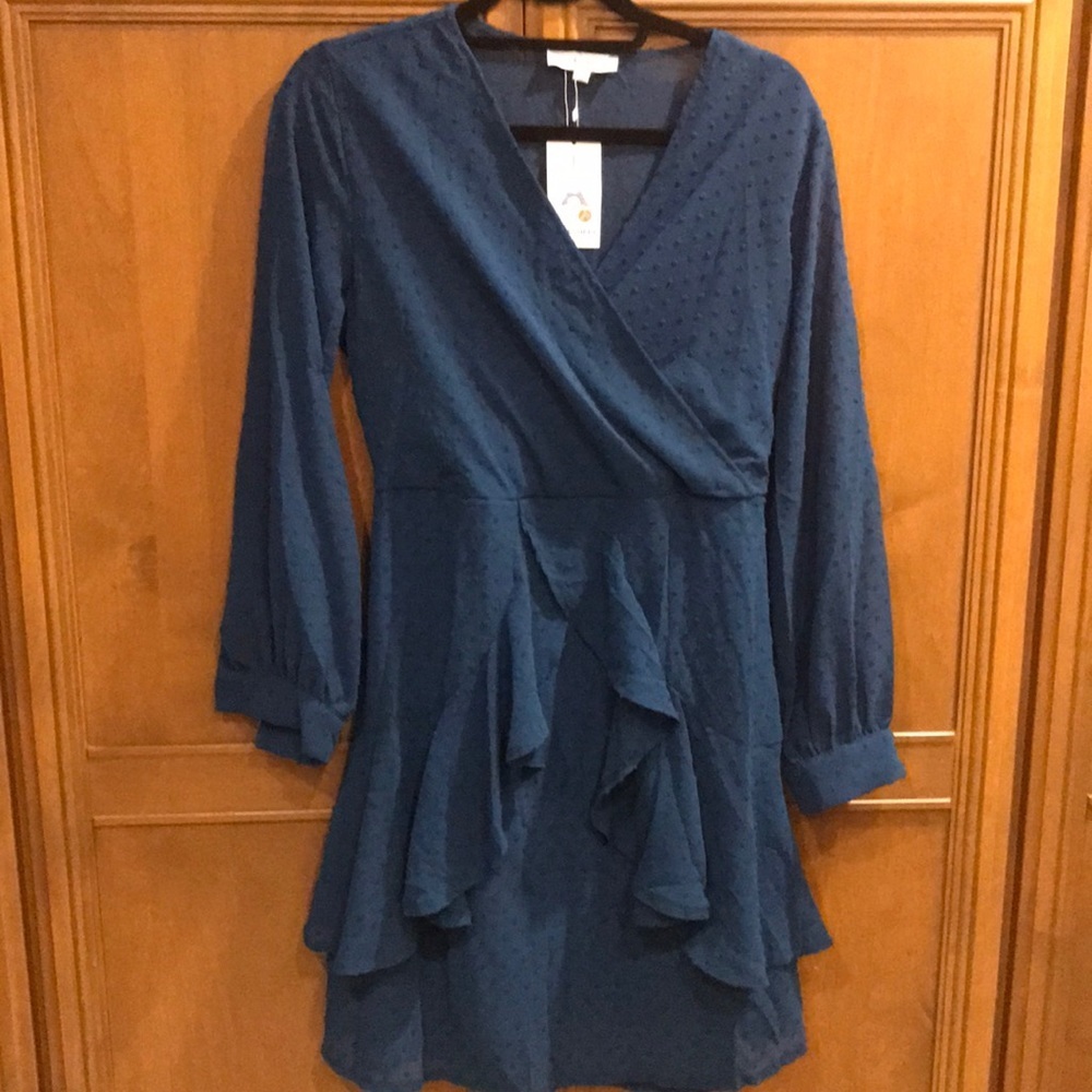 NWT teal blue green dress